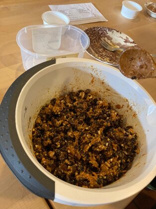 pudding mixture